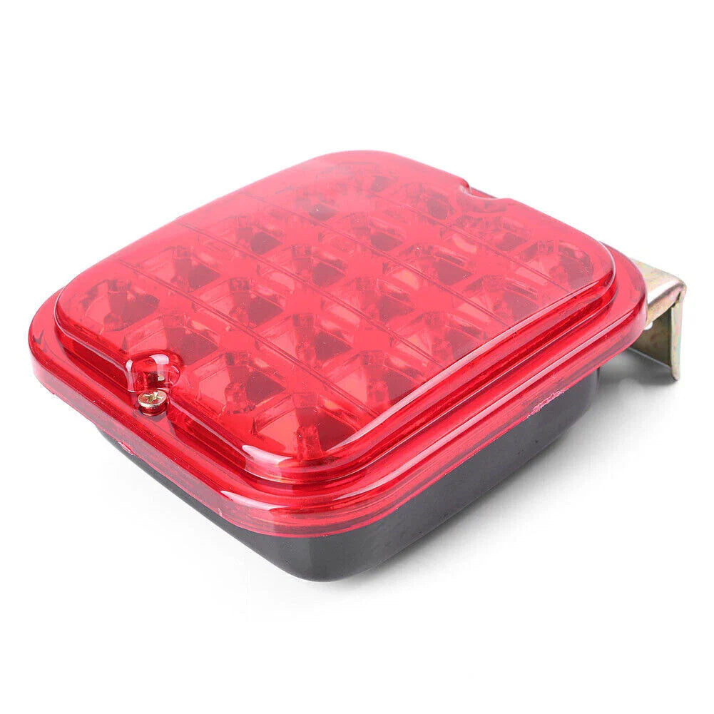 20 LED Tail Brake Turn Signal Lights for Trailer Utility RV Truck Red