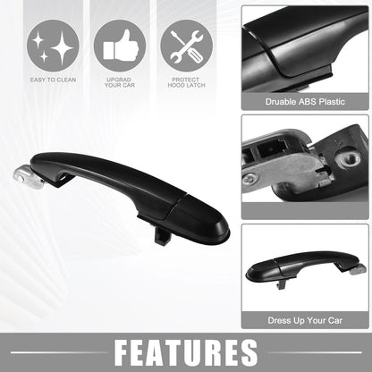 Rear Right Exterior Door Handle for Hyundai Tucson GL GLS LX 2005-2010