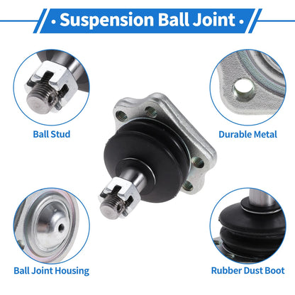 2 Pcs Front Upper Ball Joints for Nissan Pathfinder (1987–1995) No.K9022/4011001G25