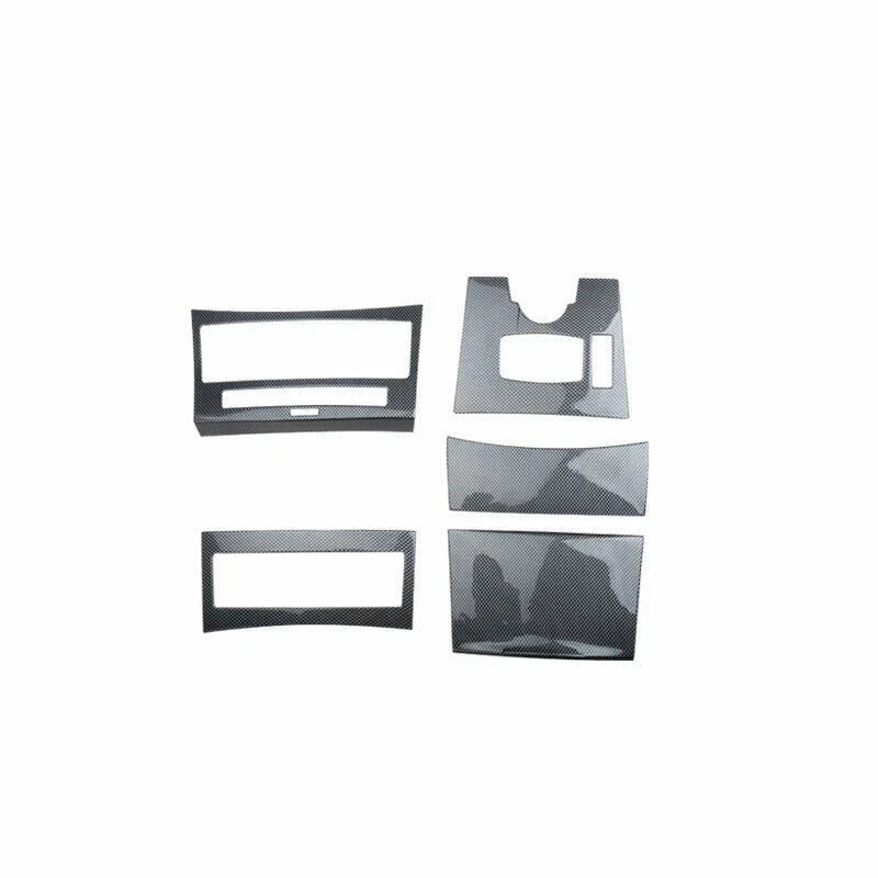 Carbon Fiber Middle Console Panel Cover for Benz E-Class (2014–2015)