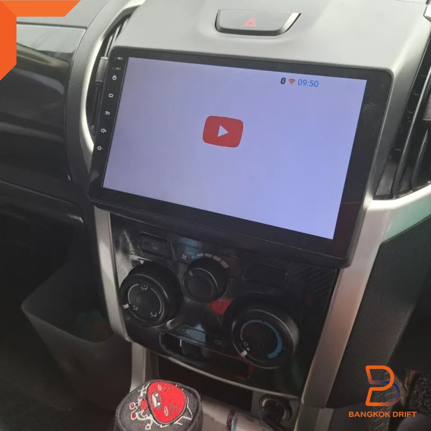 DIN Dash Panel Facia for Isuzu D-Max, MU-X, Holden Colorado (2012-2019)