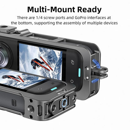 Camera Protective Case with Lens Cover Kit for Insta360 X5 (2015–2023)