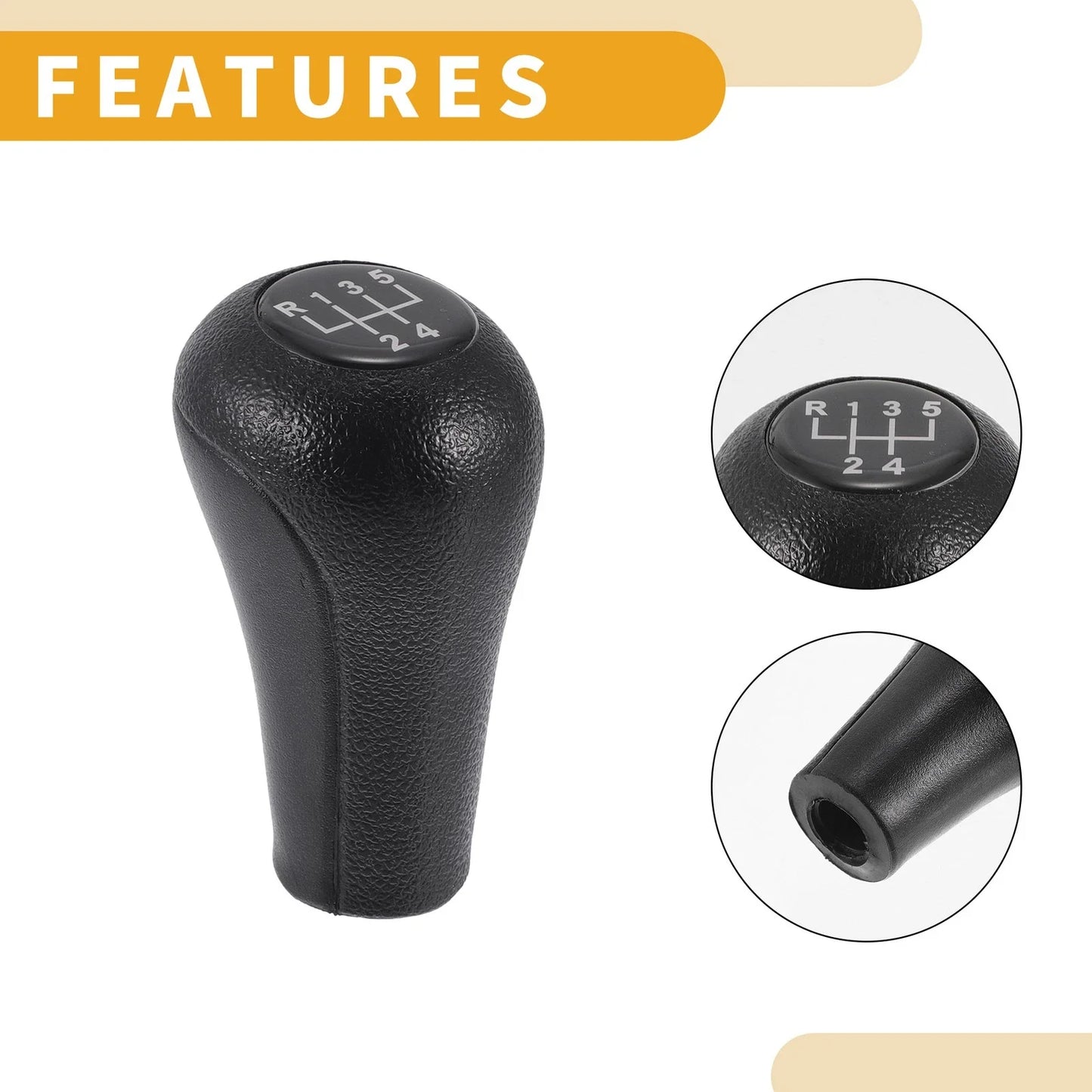 5 Speed Manual Gear Shifter Knob for BMW 3 Series E30 E36 E46 (1983 - 2005)
