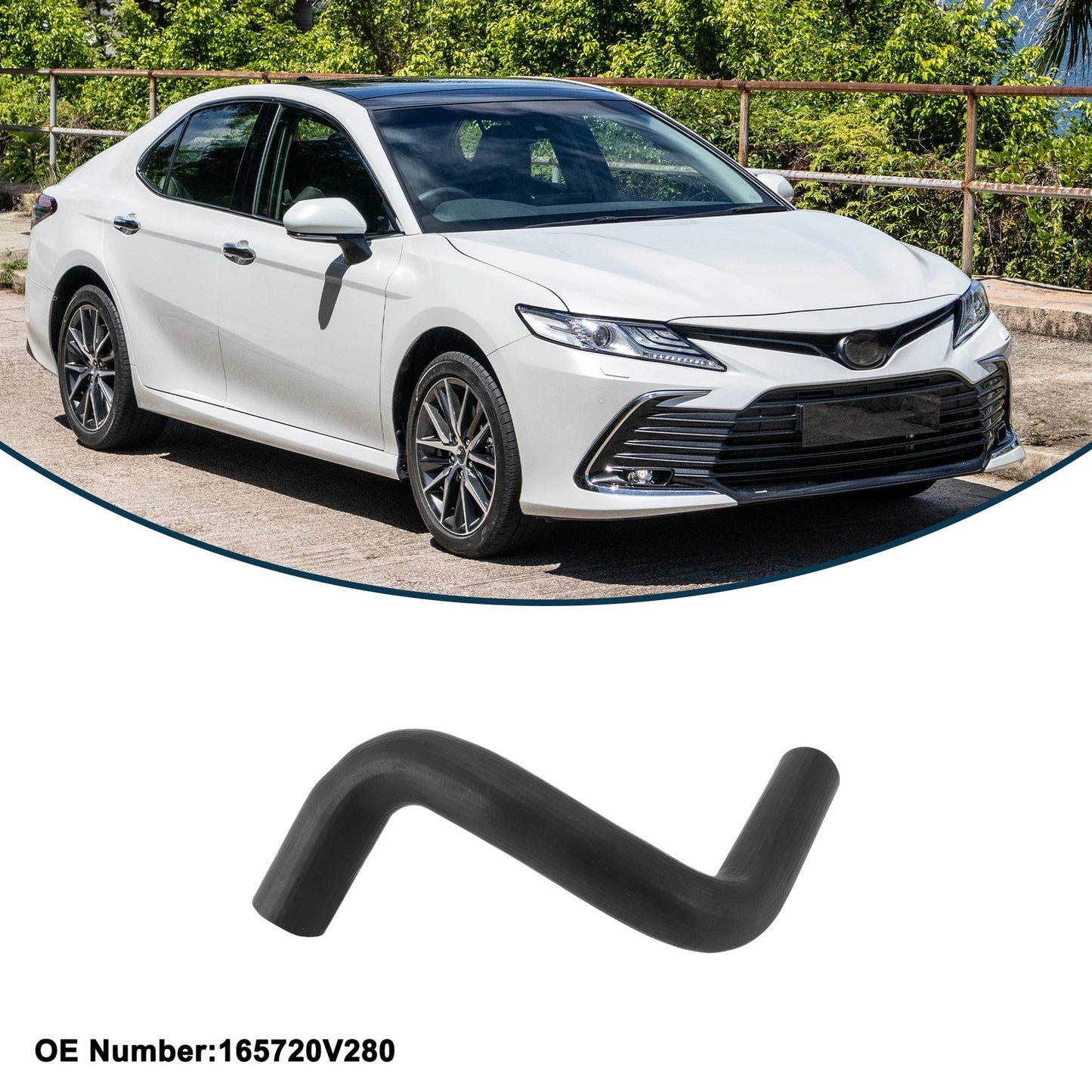 Lower Radiator Hose for Toyota Camry (2018) No. 16572-0V280