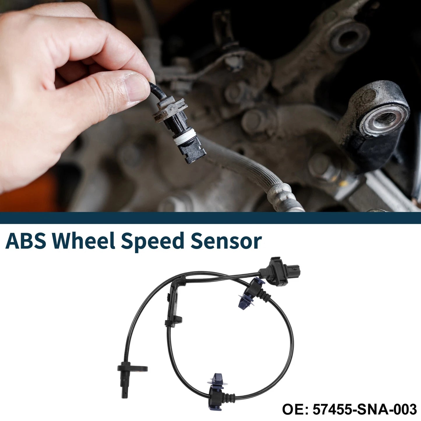 ABS Wheel Speed Sensor No. 57455-SNA-003 for Honda Civic (2006–2011)