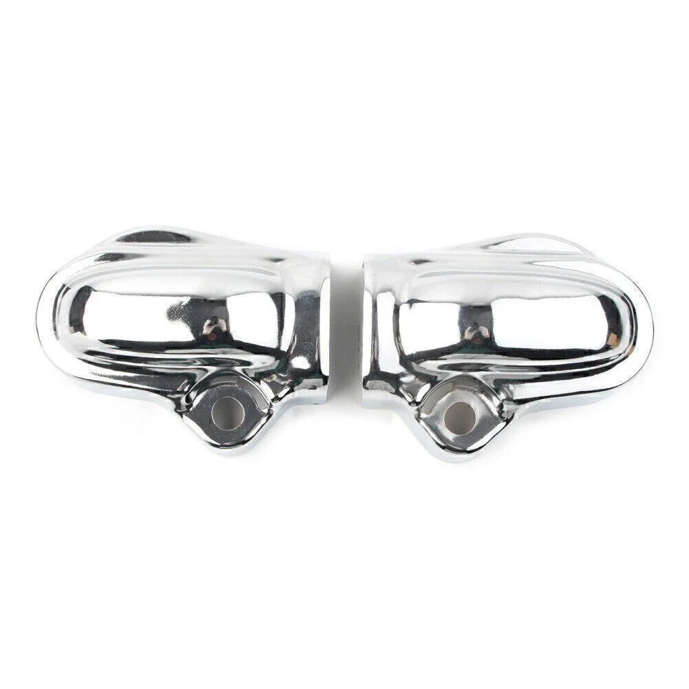 Chrome Rear Axle Nut Covers for Harley V-Rod VRSC Muscle VRSCF (2002-2017)