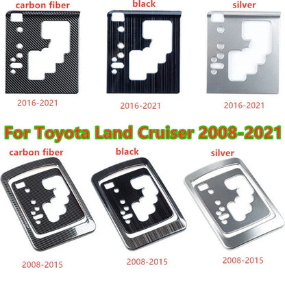 Steel / Console Gear Shift Cover Trim Decor for Toyota Land Cruiser (2008–2021)