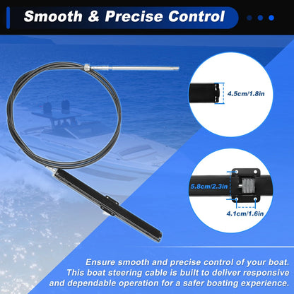 15FT Steering Control Cable for SH5210P SB39526P (1 pcs)