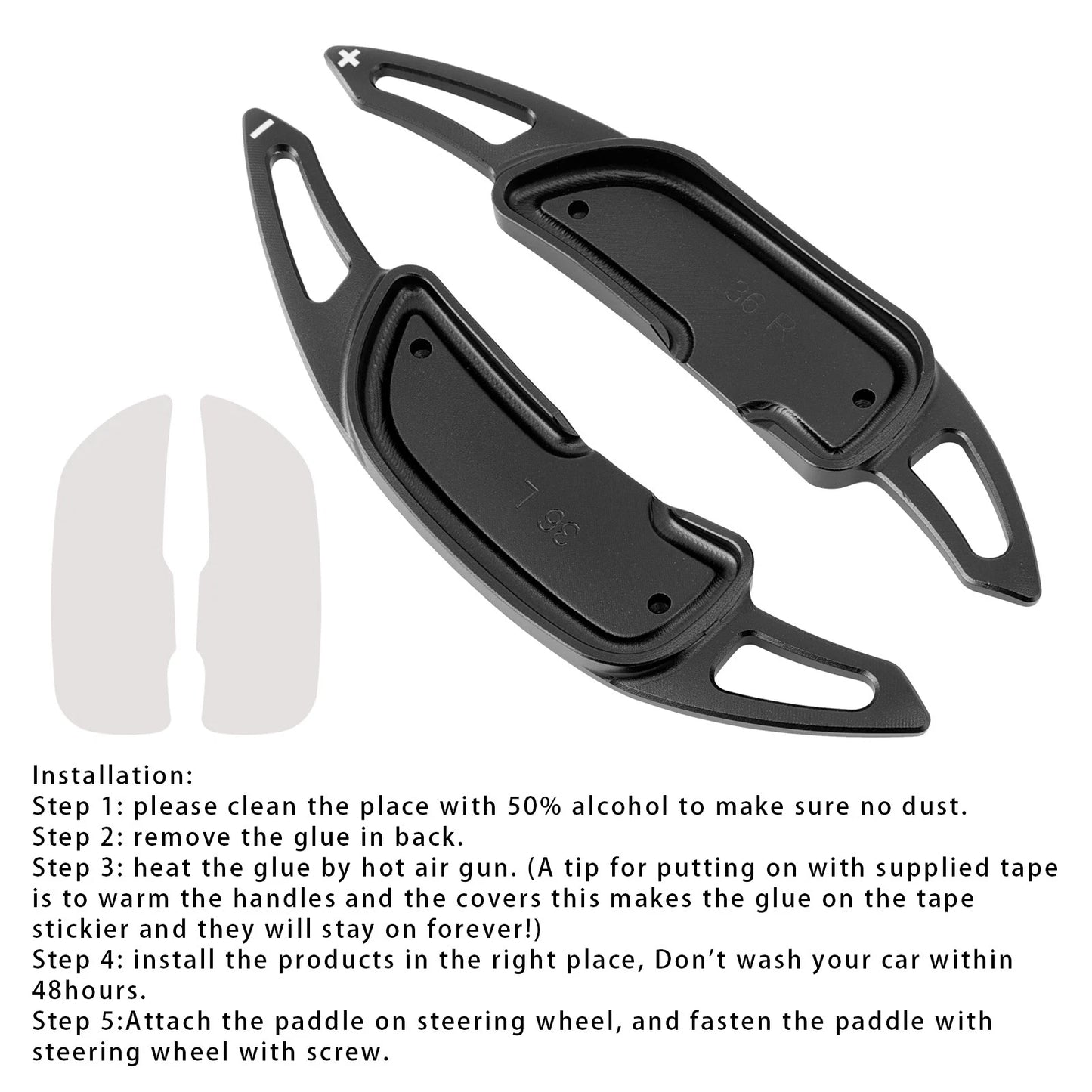 Rear Brake Lever Pedal Extension for Motorcycles (Universal Fit)