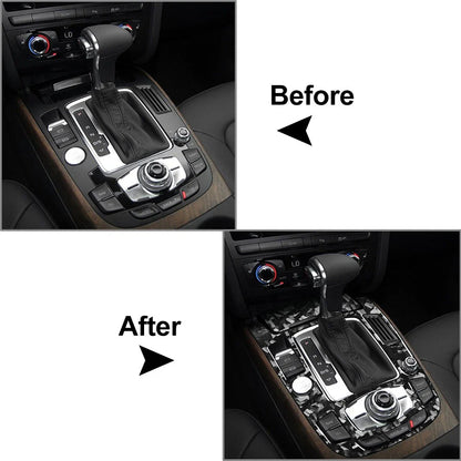 Center Console Gear Shift Panel Cover Trim for Audi A4 S4 A5 S5 (2008-2016)