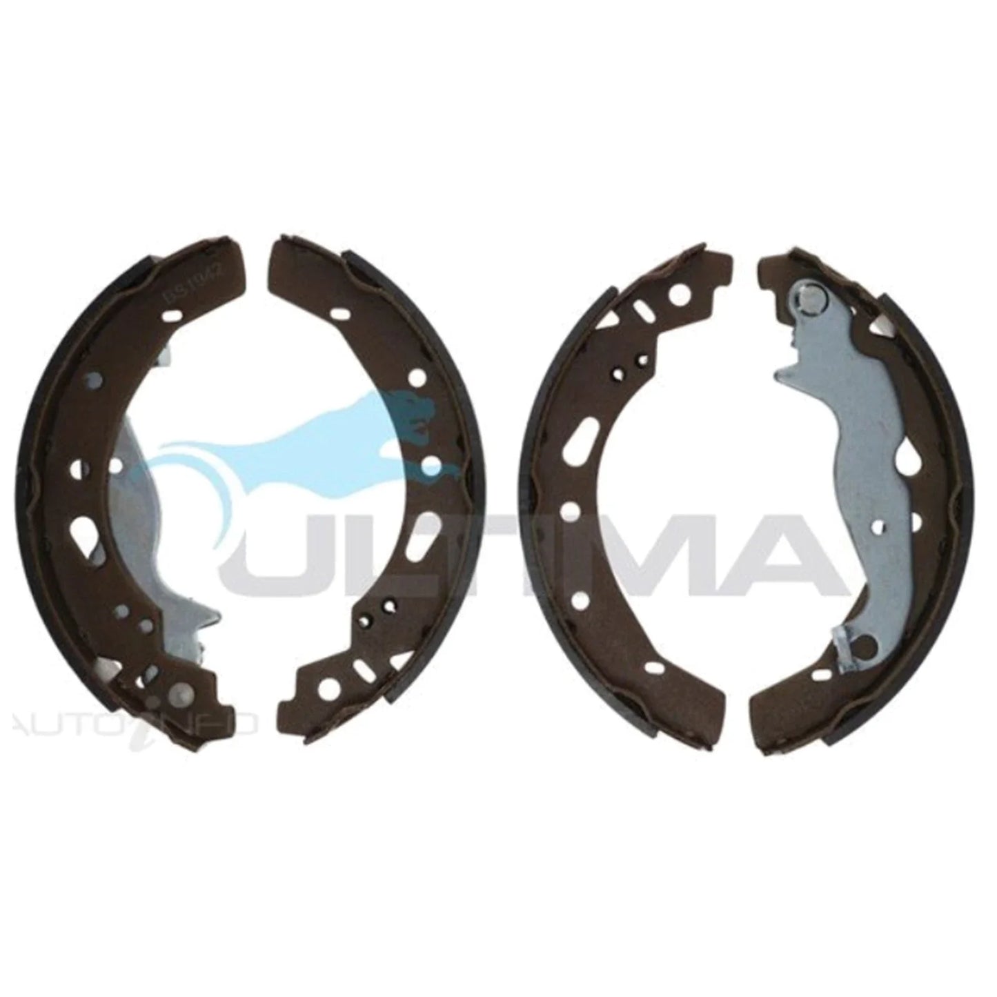 Rear Brake Shoes Lining for Mazda 2 DE 4Cyl 1.5L ZY (2007-2014)