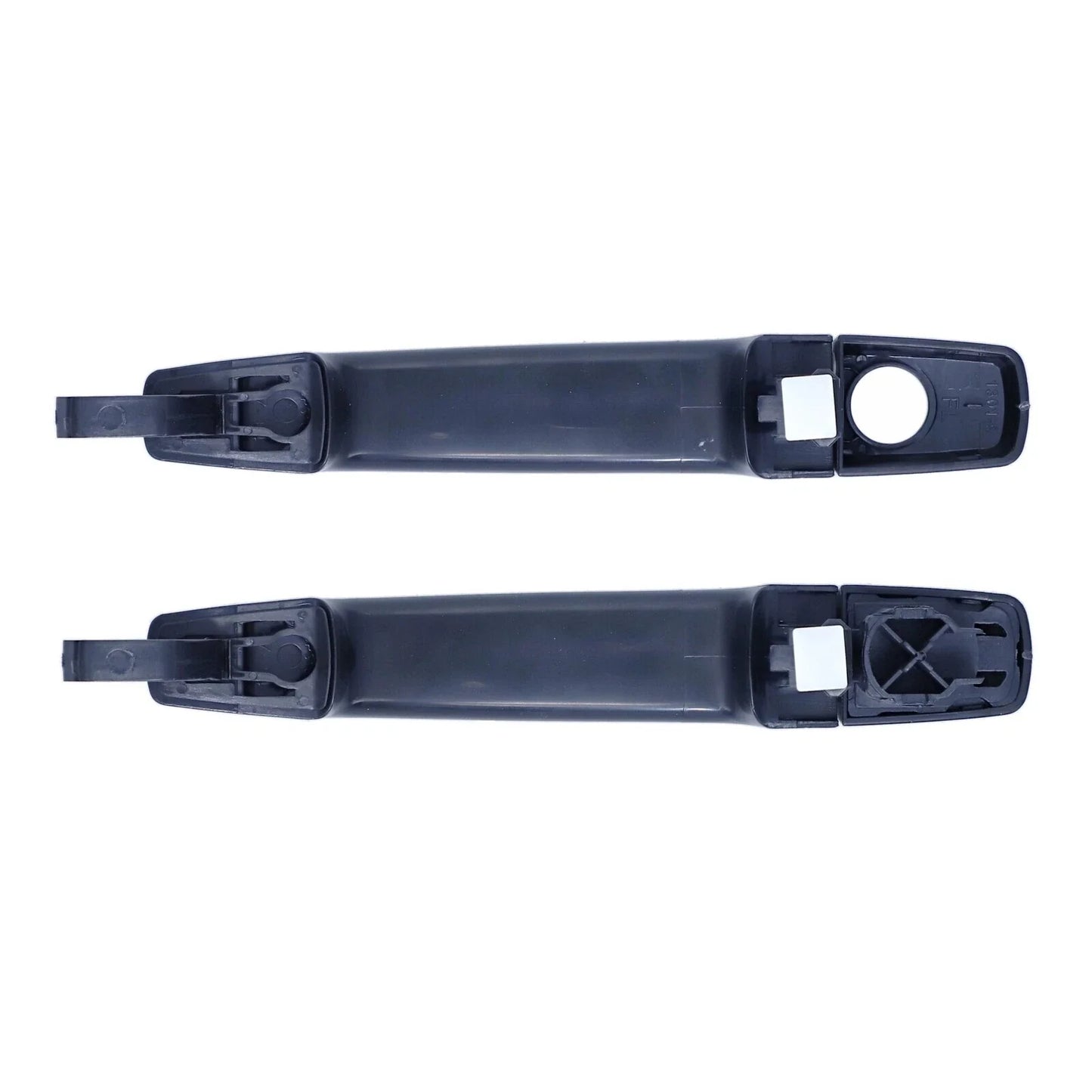 Black Outer Door Handles LHF+RHF 2 x for Holden Barina/Cruze (2009–2018)