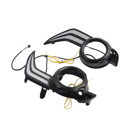 Carbon Fiber Inner Water Cup Holder Frame Cover for Toyota RAV4 (2019–2020)