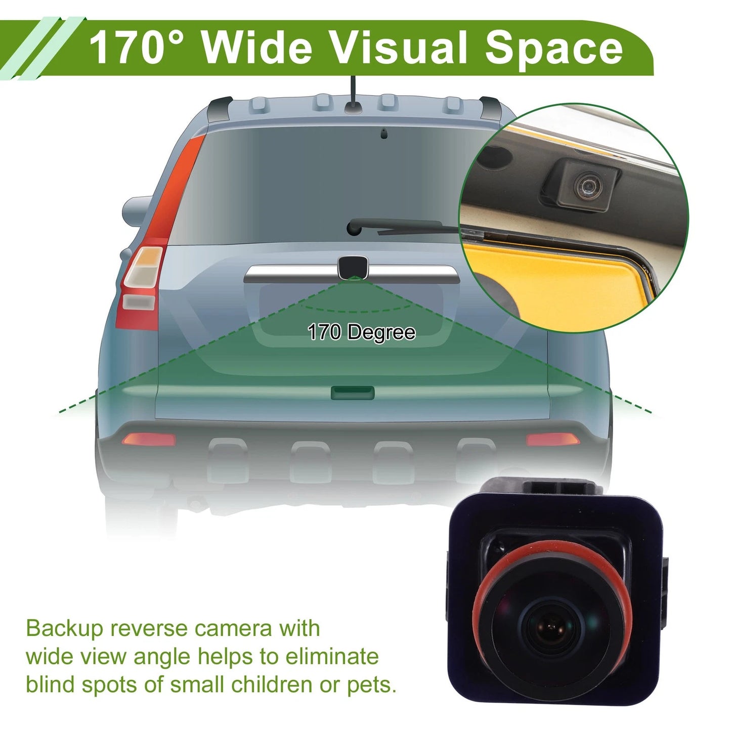Rear View Backup Camera for Ford Taurus (2013–2019)