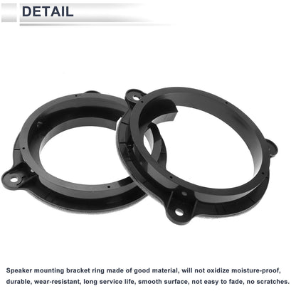 Set of 2 Speaker Spacer Rings for Nissan 6.5" Tweeter
