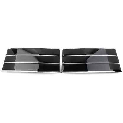 Pair Side Mesh Vent Grille for Land Rover Range Rover (2013-2017) Black