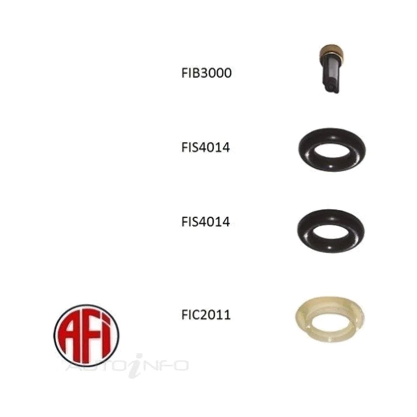 Fuel Injector Seal Kit 4cyl 2.5L for Subaru Forester SG9 (2002-2005)