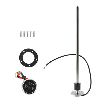 Fuel Sending Unit and Gauge Kit 240-33 Ohm for Boat Car Truck (430mm)