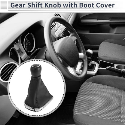 5 Speed Gear Shifter Knob & Cover for Chevrolet Cruze (2010-2015)