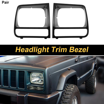 Headlamp Bezel Set for Jeep Cherokee (1997–2001)