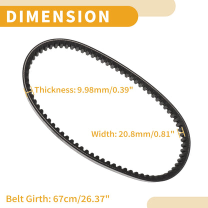 Drive Belt V-Belt No.5ML176410000 for Yamaha XC125 Cygnus (2003–2008)
