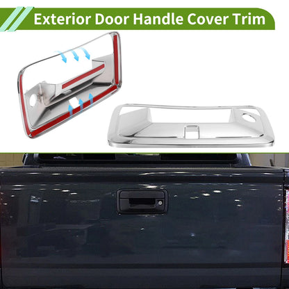 Set of 1 Exterior Door Handle Cover Trim for Chevy Colorado (2014–2022) ABS