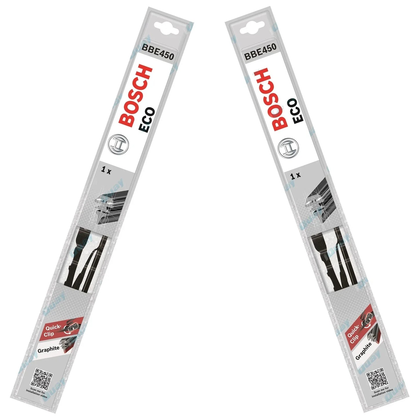 Drivers & Passenger Side Front Wiper Blade Set for Nissan Pulsar N12 1982~1987