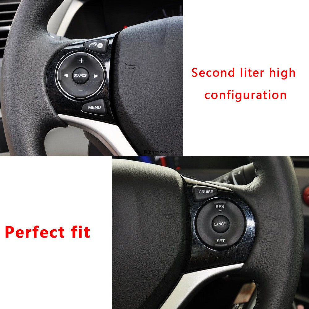 Steering Wheel Control Switch Pair for Honda Civic (2012–2015)