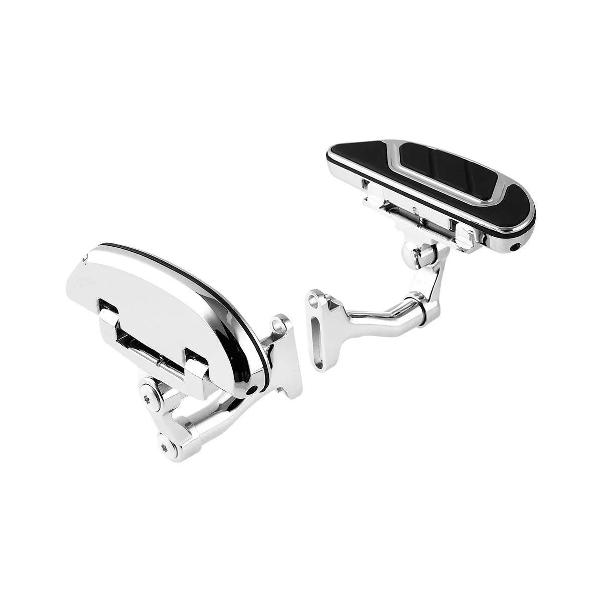 Long Angled Floorboards & Footpegs for Harley Touring (1993 - 2025)