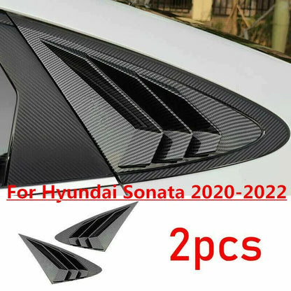 Rear Window Louver Shutter Trim for Hyundai Sonata (2020–2023)