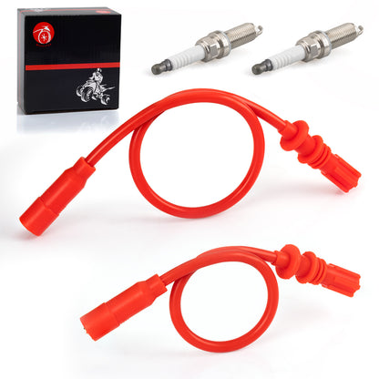 Spark Plug & Cap & Wire Set for Polaris Sportsman 850 SP (2009)