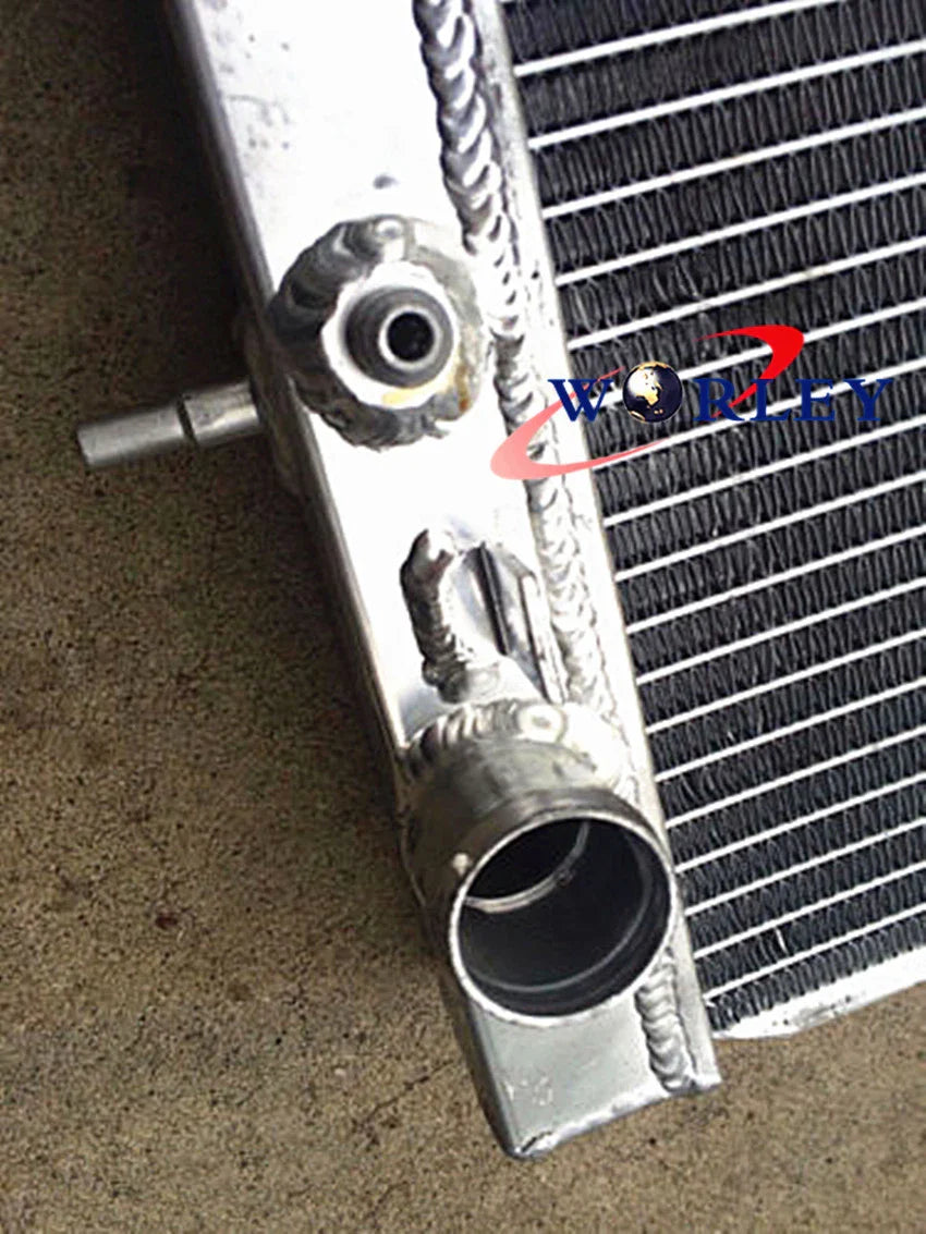 Aluminum Radiator + Black Hose for Nissan Skyline R33 R34 GT GTT GTR (1999-2000)