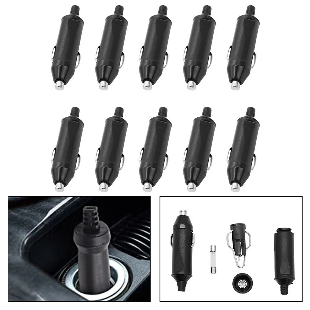 10 x Car USB Charger Connector for 12V/24V Systems