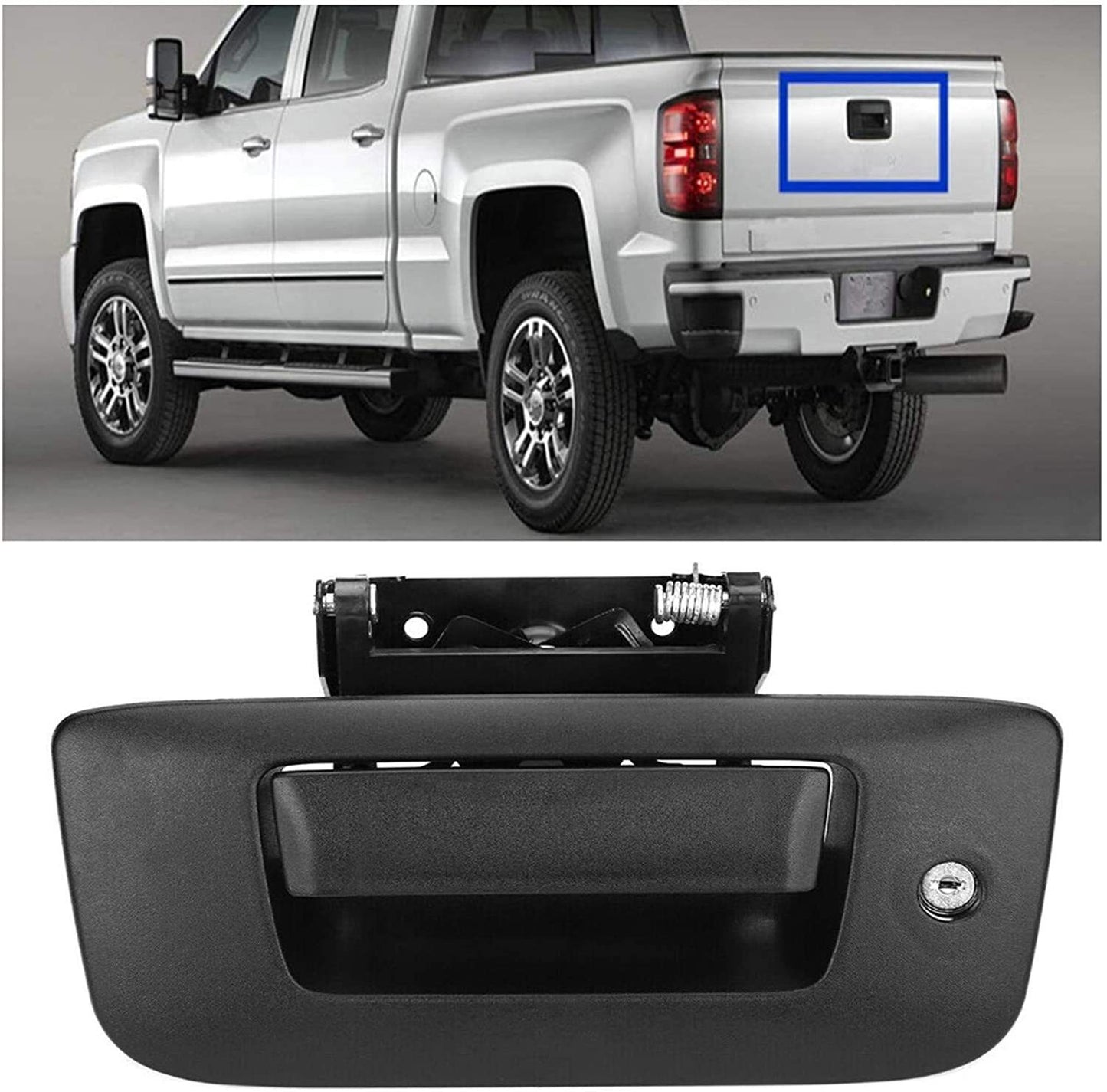 Tailgate Lock Kit for Chevrolet Silverado/GMC Sierra (2007–2014)