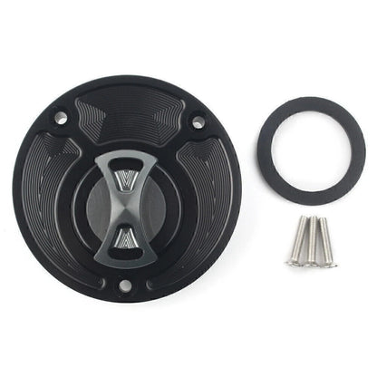 CNC Fuel Gas Tank Cap Cover for Yamaha R6 R1 MT-07 FZ-07 FZ-09 FZ6 FZ1 (2006–2023)