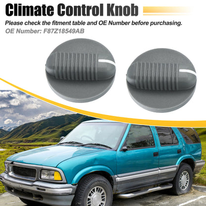 Climate Control Knob F87Z18549AB for GMC Sonoma, Chevrolet (1995–1997)