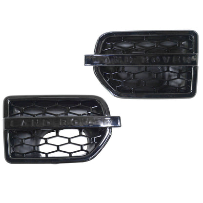 Pair Front Side Fender Air Intake Vent Grille Cover for Land Rover LR4 (2010–2016)