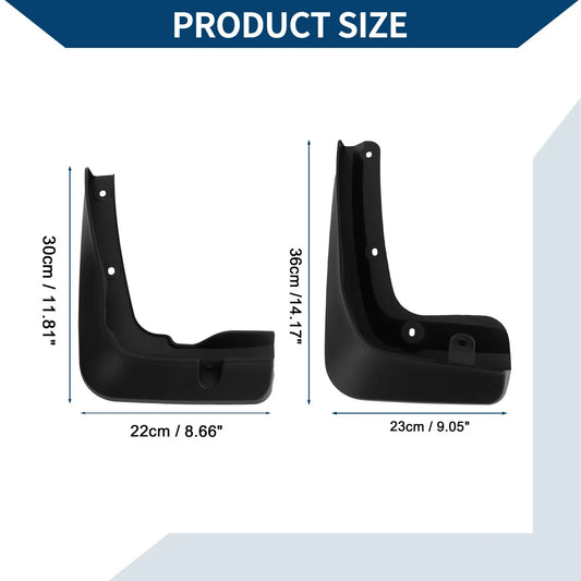 1 x Mud Flaps Splash Guards for BMW 7 Series X Deluxe Edition (2023-2024)
