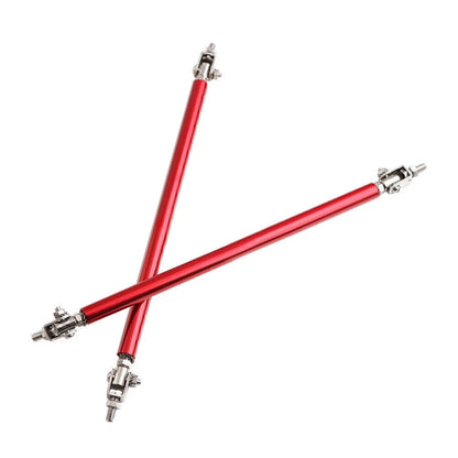 Adjustable Front Bumper Lip Splitter Strut Rod Tie Support Bar for Universal (N/A)