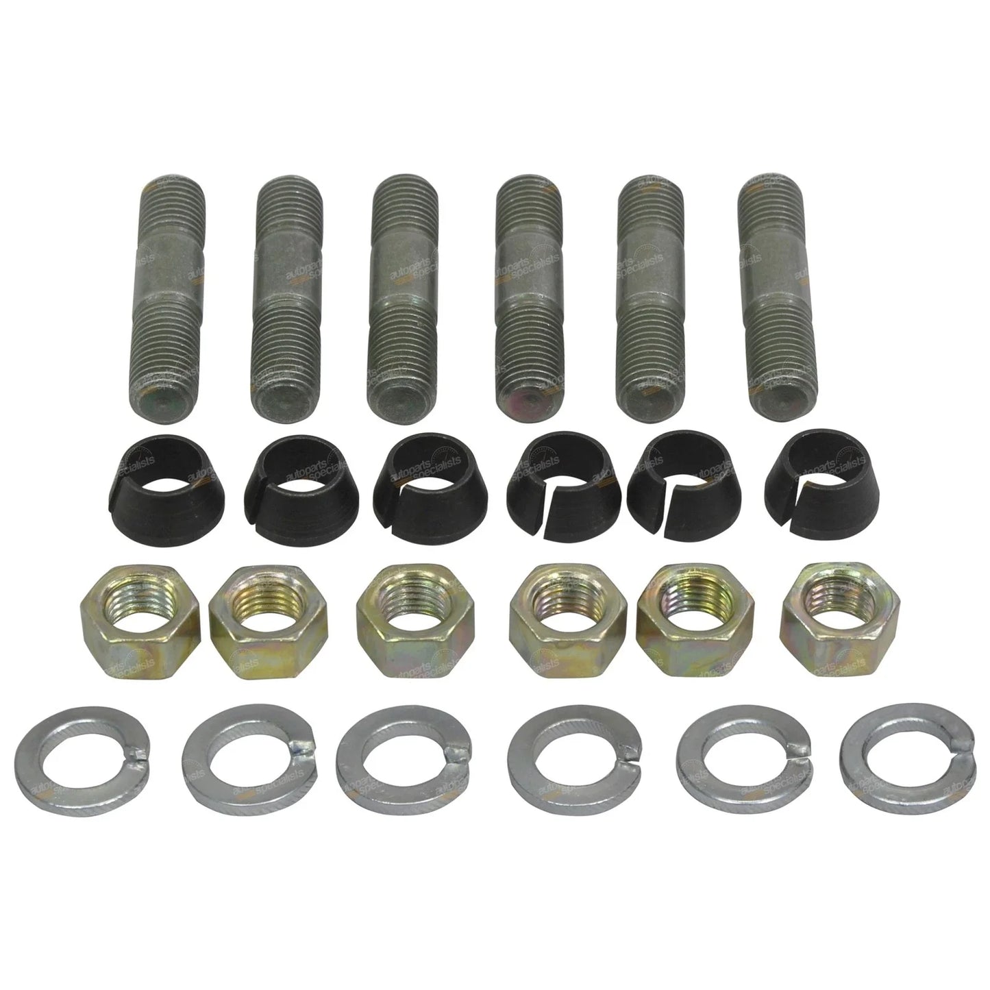Hub Stud Bolt Nut Kit Front/Rear Axle for Toyota 100 Series V8 UZJ100/HDJ100 (1998–2007)