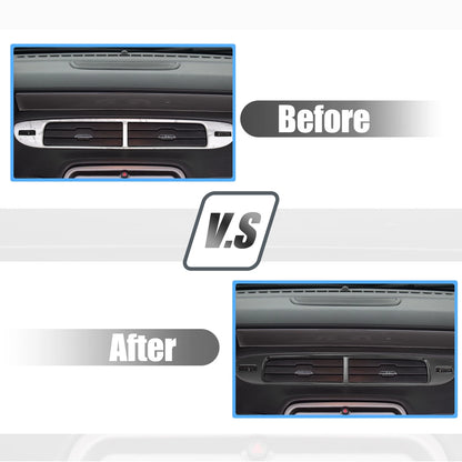 Black Center Air Conditioner Outlet Vent Cover for Chevrolet Camaro (2010–2015)