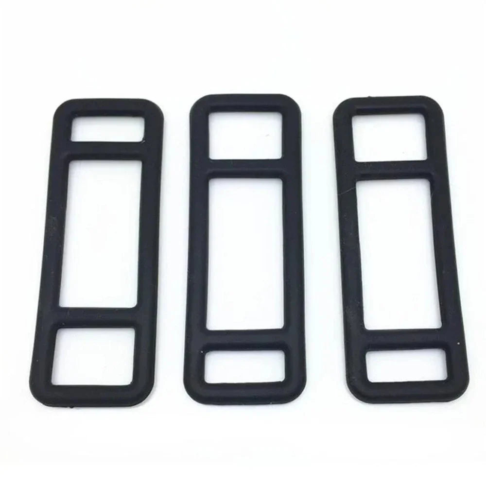4 x 67MM Long 24MM Wide Driving Recorder Silicone Strap for DVR