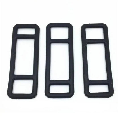 4 x 67MM Long 24MM Wide Driving Recorder Silicone Strap for DVR