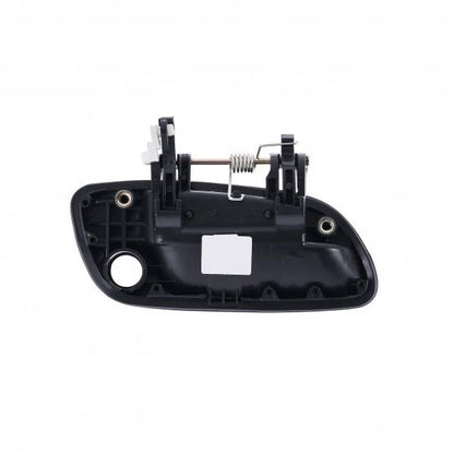 Front Left Smooth Black Outside Door Handle with Keyhole for Hyundai Elantra (2001–2006)