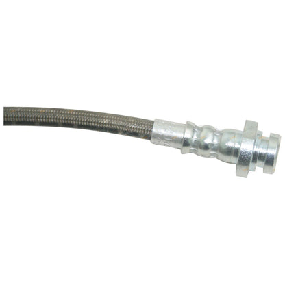 2 Extended Rear Braided Brake Hose Lines for Nissan Navara D40 (2005–on)