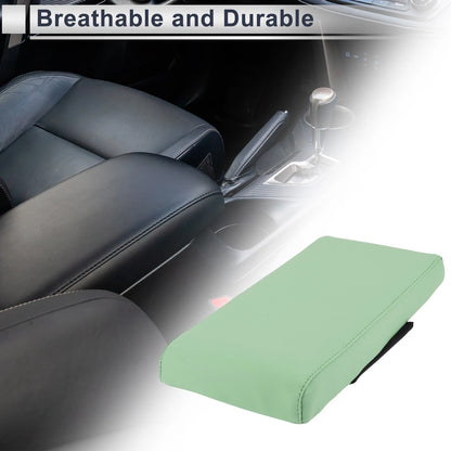Center Console Cover for Car (12.6"x6.3"x1.97", Light Green)