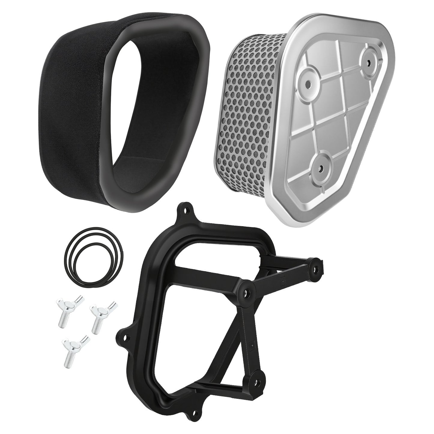 Air Filter Cage Holder with Seal Bolt for Kawasaki Prairie Brute Force (650–700)