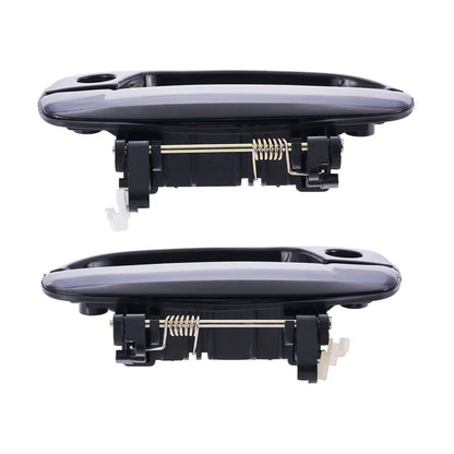 Set of 2 Outer Door Handles for Hyundai Accent LC (2000–2006) Black