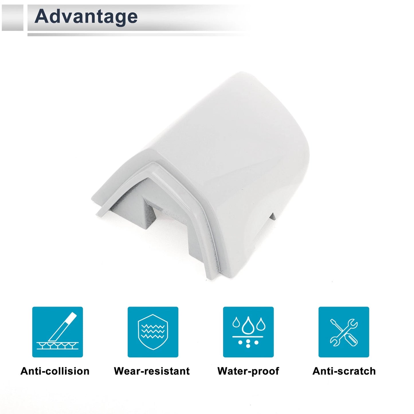 Front Left Door Handle Lock Cylinder Cover for VW Passat (No. 5KD837879)