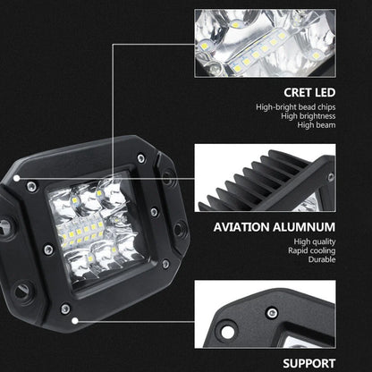 Light Bar / 5" / LED Work Light Bar for OffRoad Driving Camping & More